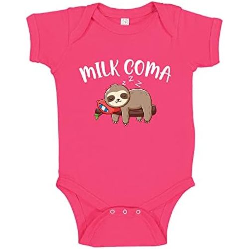 Milk Coma Sloth Baby Bodysuit One Piece Or Toddler T-Shirt Breastfeeding Infant Clothes