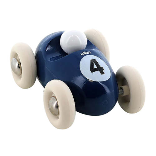 Vilac Wooden Mini Roadster Car Midnight Blue