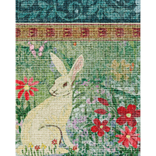 Whimsy Woods Multicolor Flatwoven Rug | Ruggable US