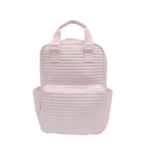 Livi Littles QUILTED ALL YOU NEED BAG - PIMLICO STRIPE PINK - QUILTED ALL YOU NEED BAG - PIMLICO STRIPE PINK