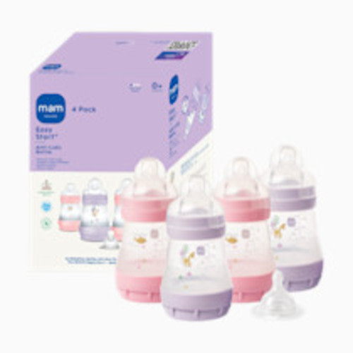 MAM Easy Start Anti-Colic Baby Bottle (4 Pack) - 5oz