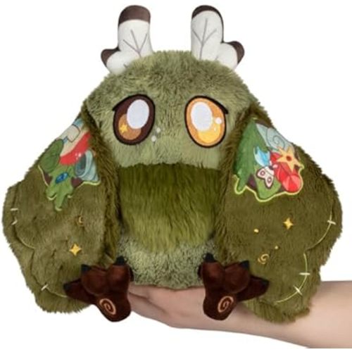 Squishable - Mini Goblincore Mothman - Mothman Collection - 9 in - Soft Toy Collectible Stuffed Animal - Wing Magnets