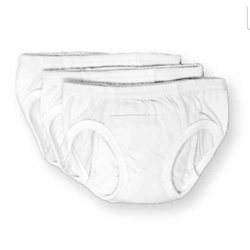 Tiny Trainers Smaller Sizing - small cotton training pants, 3-pack