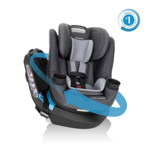 REO by Revolve360 Rotational Convertible Car Seat with Quick Clean Cover