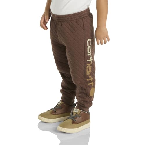 Carhartt Kid's CK8449 Quilted Jersey Logo Sweatpant - Boys