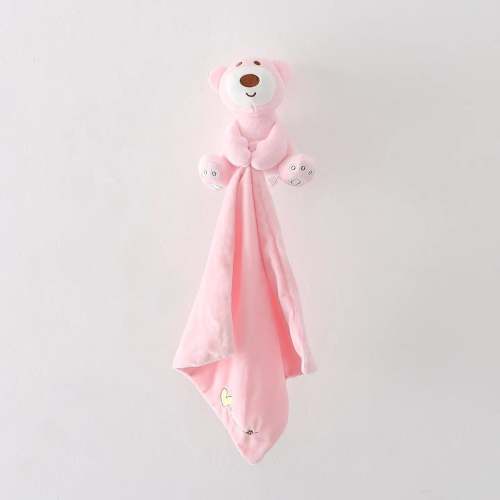 Pink Bear Comfort Blanket