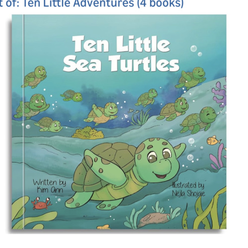 Ten Little Sea Turtles