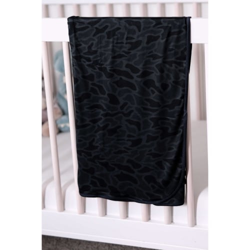 Baby Swaddle - Black Camo – BURLEBO