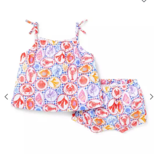 Baby White Ocean Icon Baby Ocean Icon Matching Set by Janie and Jack