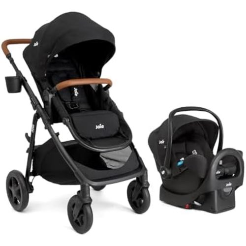 Joie Ginger 4-in-1 Pramette Stroller & Rue Infant Car Seat Travel System