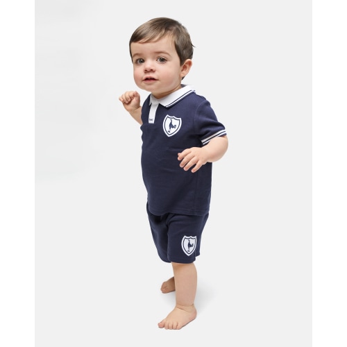 Spurs Retro Baby Retro Crest Short and T-Shirt Set