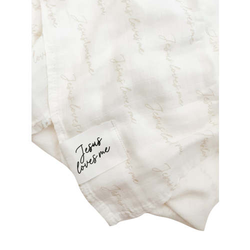 Jesus Loves Me Swaddle Blanket – OUR HOUSE ABOVE