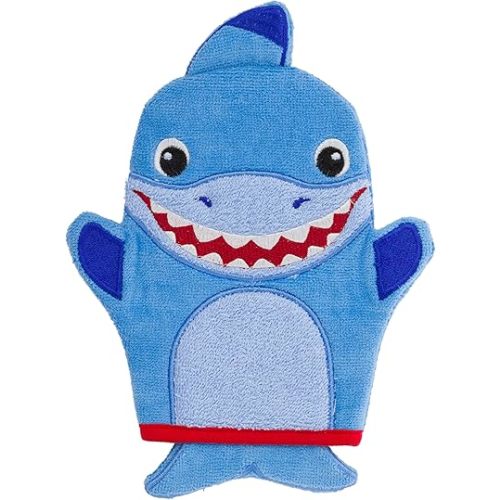 Stephen Joseph Kids Bath Mitts, Shark