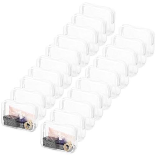 20 Pack- Portable Waterproof Organizer Bags, White
