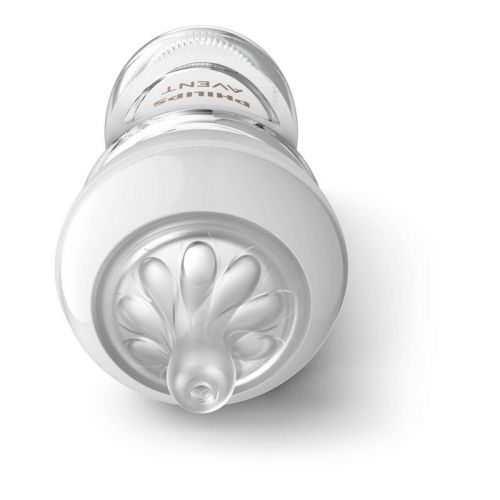 Philips Avent Glass Natural Baby Bottles With Natural Response Nipples - 8oz/2pk