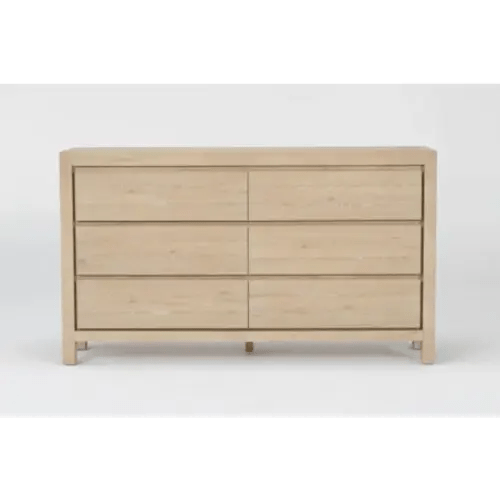 Voyage Natural Wood 6-Drawer Dresser By Nate Berkus + Jeremiah Brent | Asian Hardwood