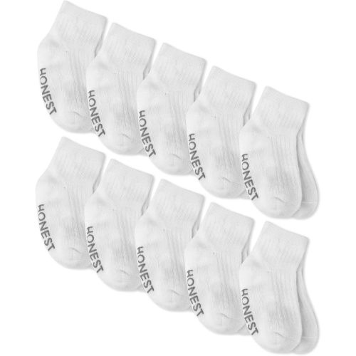 HonestBaby Baby Girls' Cozy Socks (Multipack)