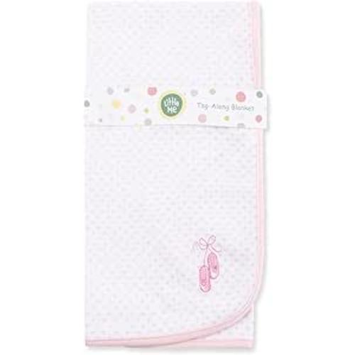 Little Me Blankets for Baby Girls' Prima Ballerina Swaddling Receiving Blanket