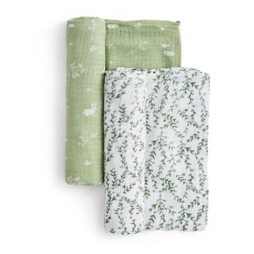 aden + anais Essentials Silky Soft Swaddle 2-Pack