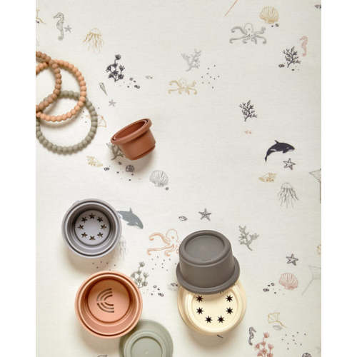 Seascape Crib Sheet Set