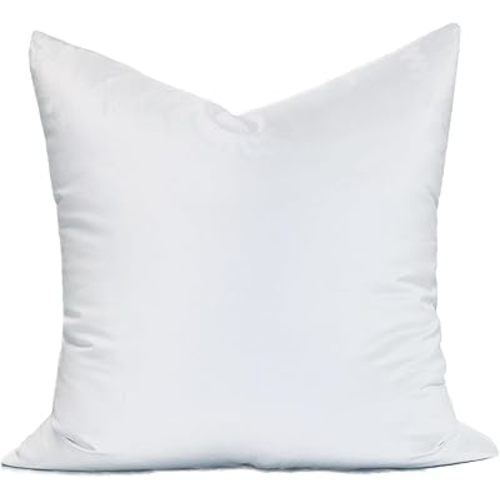 MoonRest® 15x15 Inch Synthetic Down Alternative Square Pillow Insert Form Stuffer for Sofa Shams, Decorative Throw Pillow, Cushion and Bed Pillow Stuffing - Hypoallergenic 15“X 15”