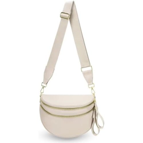 Crossbody Bags For Women,Waterproof Oxford Bum Bag with Adjustable Strap,Large Capacity Travel Purse