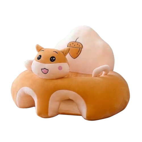 BluBlu Park Sit Me Up Floor Seat, Baby Support Sofa, Learn to Sit Chair for Baby 3-24(Bear)