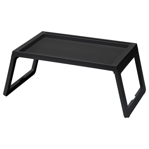 KLIPSK Bed tray - black