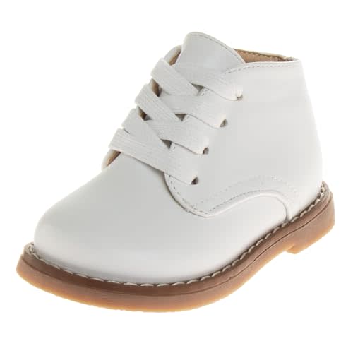JOSMO Baby Boys Girls Unisex Walking Shoes First Step Walker Lightweight Synthetic Non-Slip High top (Infant-Toddler)