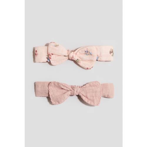 2-PACK COTTON MUSLIN HAIRBANDS