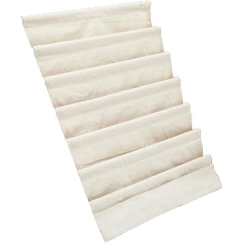Bookshelf Tier Organizer Storage Bag Cloth Book Rack Pocket Replacement Large Capacity Easy Install Suitable for Playroom Nursery