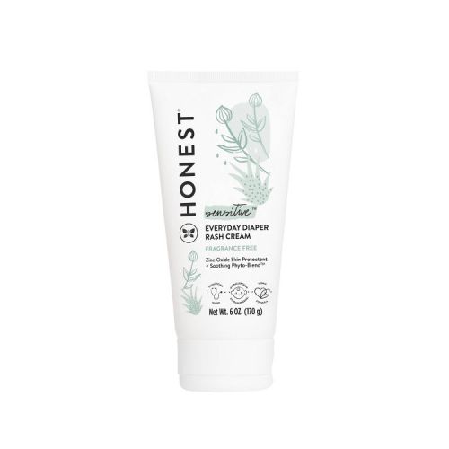 The Honest Company Sensitive Everyday Diaper Fragrance Free Rash Cream - 6oz