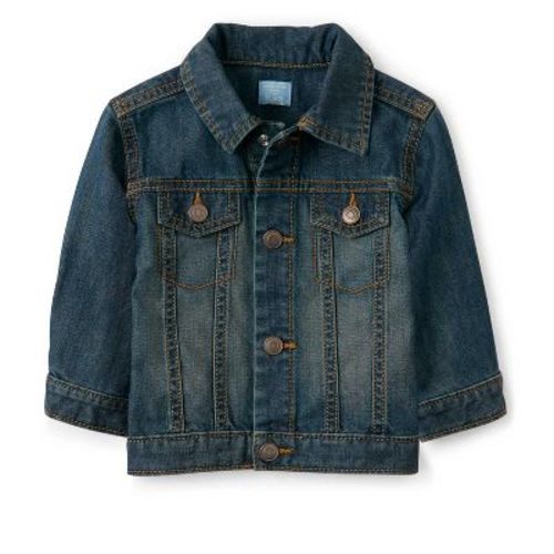 The Children's Place Baby Boys Long Sleeve Denim Jacket 3-6 M