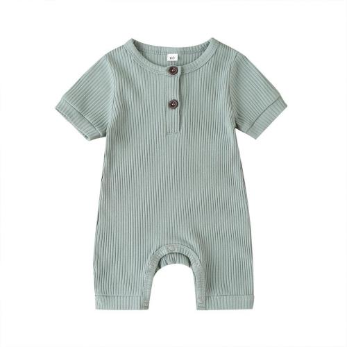 Basic Short Sleeve Playsuit
