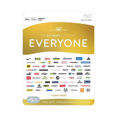 The Ultimate Gift for Everyone $50 Gift Card