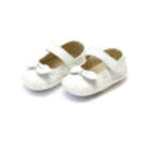 Clara Leather Stitched Crib Bow Mary Jane (Infant) by L'Amour – L'Amour Shoes
