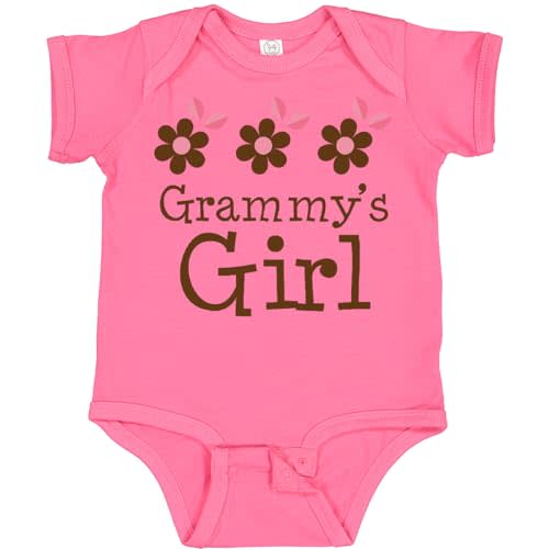 inktastic Grammy's Girl Daisies Baby Bodysuit