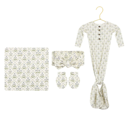 Etta Newborn Headband Bundle (Gown)