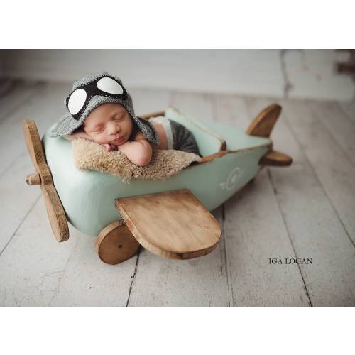 Newborn Prop Plane, Flugzeug, Wooden Vintage Airplane, Basic Pose, Photo Props, Baby Plane, Accessoires Photo, Oggetti per Foto, Aereo,Avion