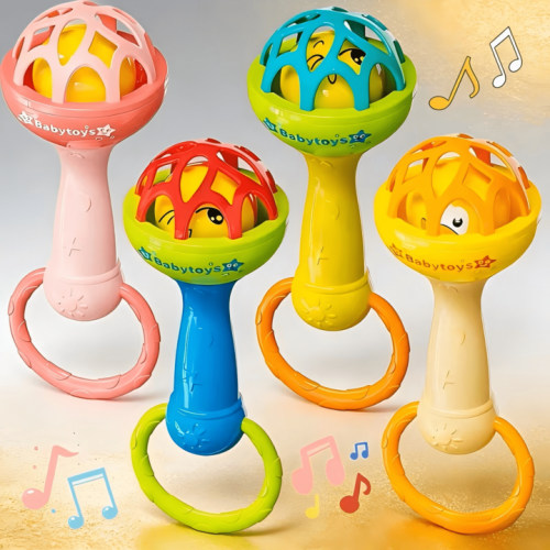 4 pc rattle toy