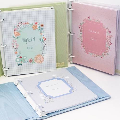 Baby Memory Book Pages: Standard 3-Ring Binder Inserts