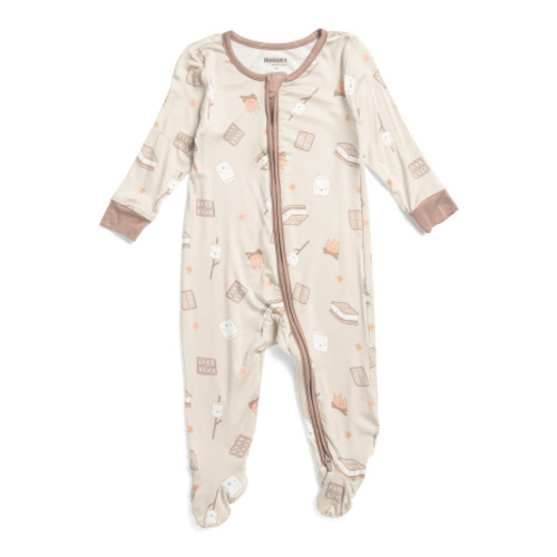Newborn S'mores Print Super Soft Footed Coveralls | Kids & Baby | T.J.Maxx