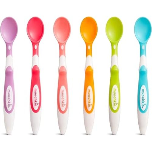 munchkin FDMU10062P Soft Baby Food Spoon, Set of 6