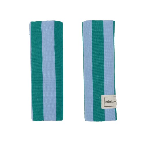 Strap Protector Green + Sky Blue · Minicoton