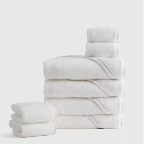 Organic Turkish Cotton Baby Bath Bundle 8-Pack in White