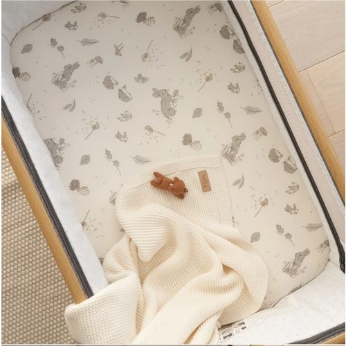 CoZee Bassinet Fitted Sheet Twin Pack in Cocoon | iL Tutto