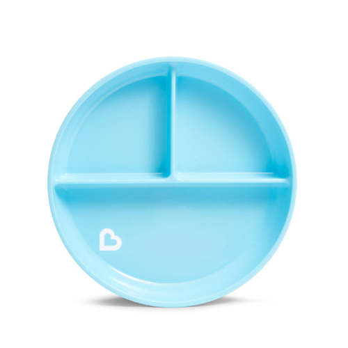 Munchkin Stay Put™ Suction Plate - Light Blue
