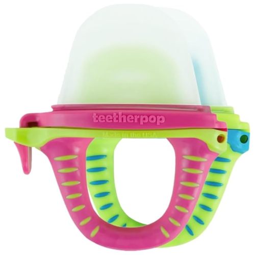 Teetherpop Fillable Silicone Teether for Babies (2-Pack)