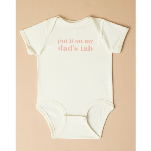 Put it on Dads Tab Bodysuit