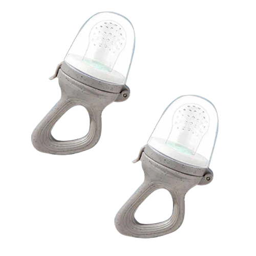 2Pcs Baby Fruit & Food Feeder Pacifier Pacifier Feeders For Fresh Fruit Or Breastmilk Infant Teething Cooking Utensils